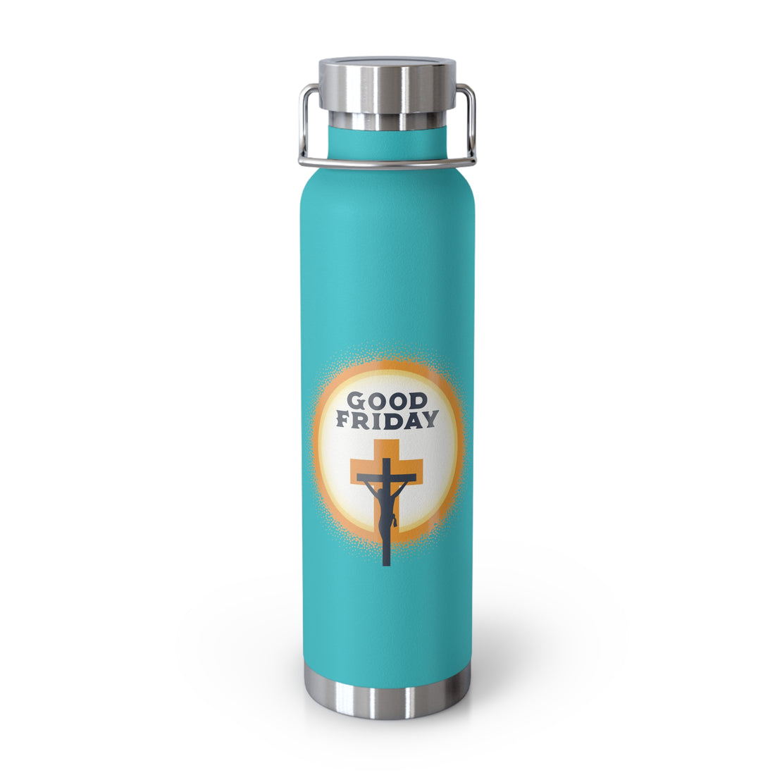 Good Friday With Jesus Cross Bottle, 22oz