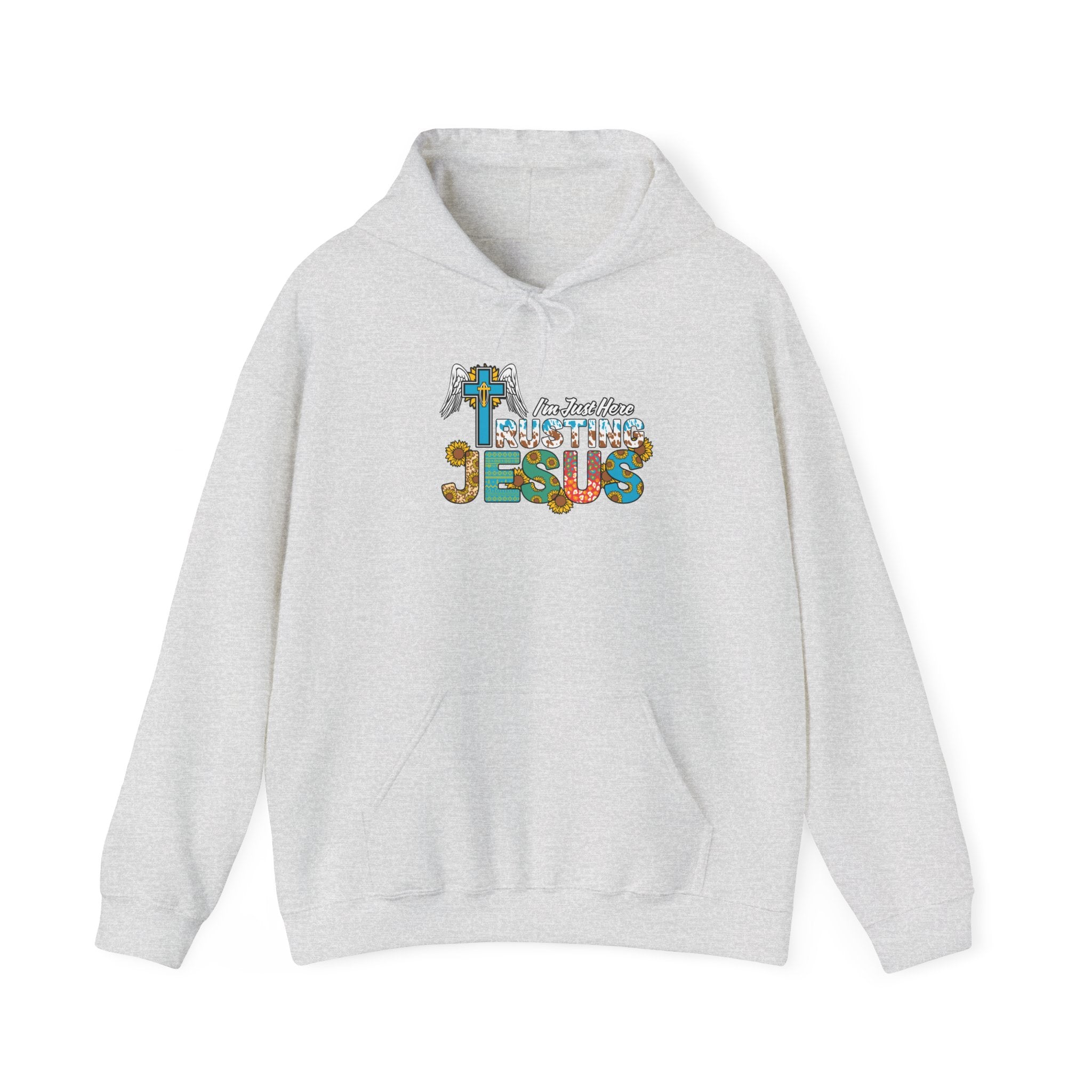 I'm Just Here Rusting Jesus Unisex Hoodies