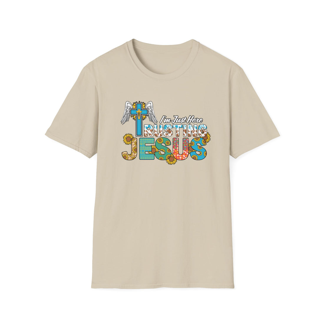 I'm Just Here Rusting Jesus Unisex T-Shirt