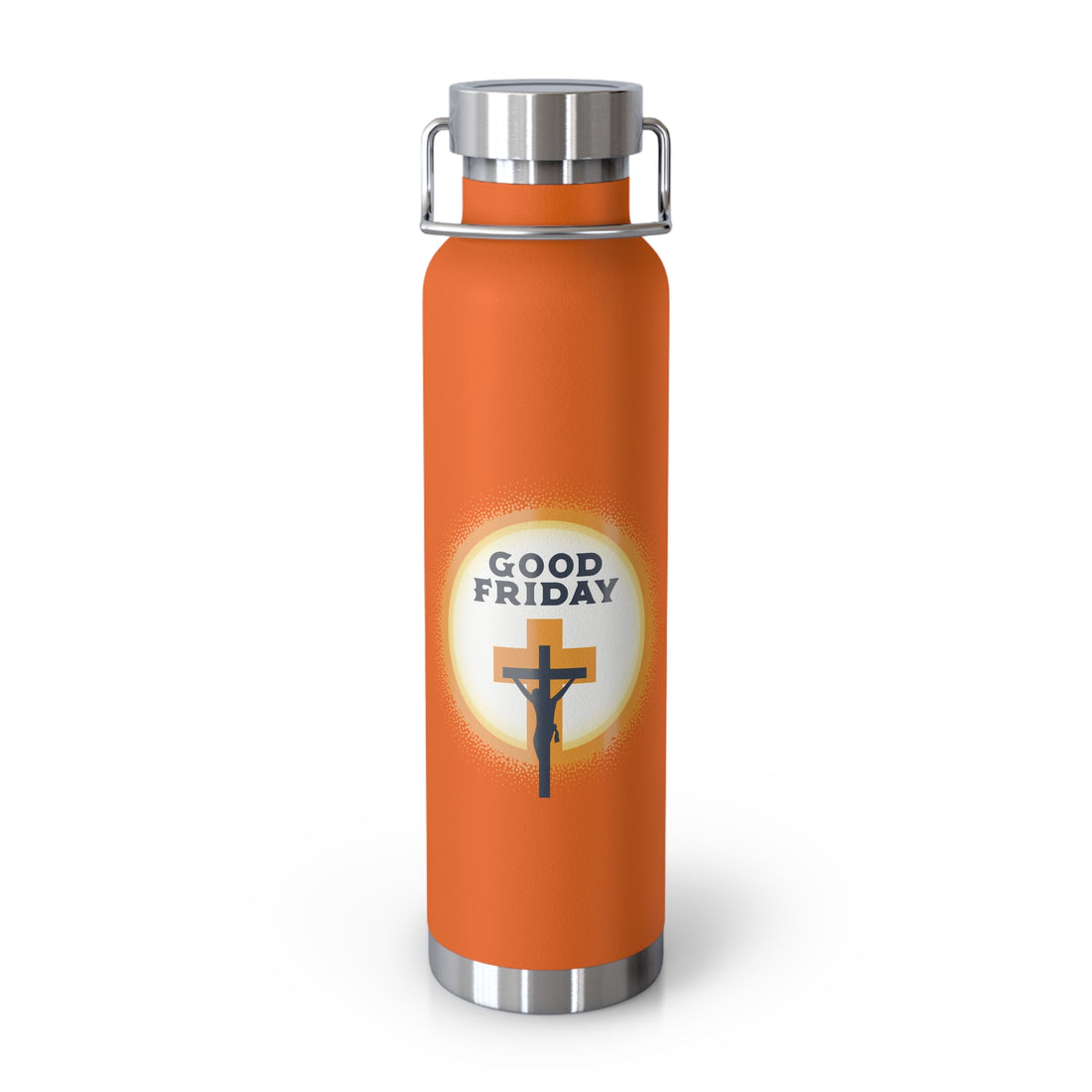 Good Friday With Jesus Cross Bottle, 22oz