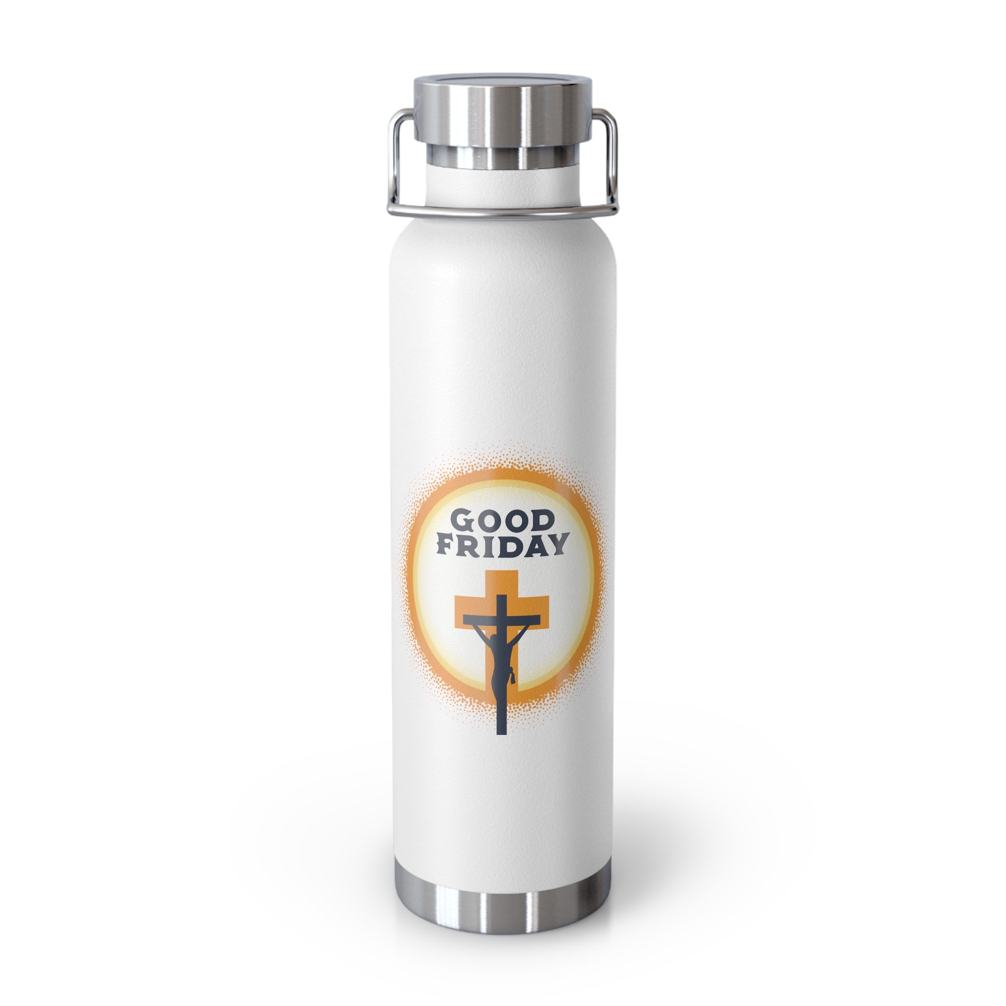 Good Friday With Jesus Cross Bottle, 22oz