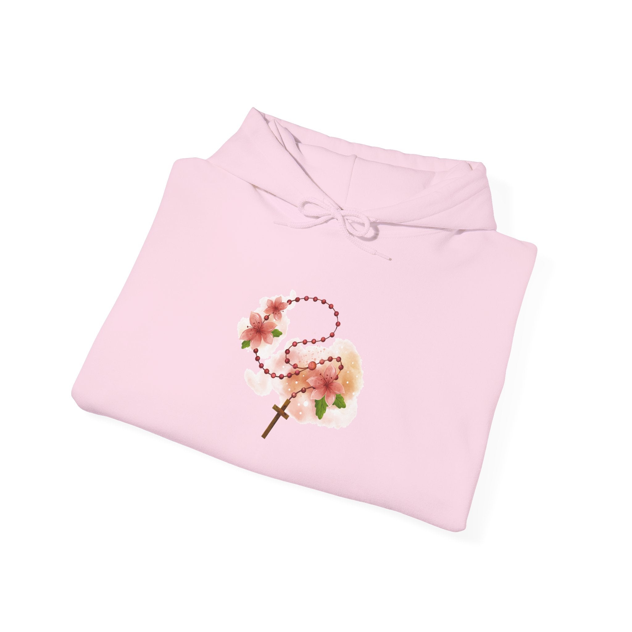 Cherry Blossom With Cross Unisex Hoodies