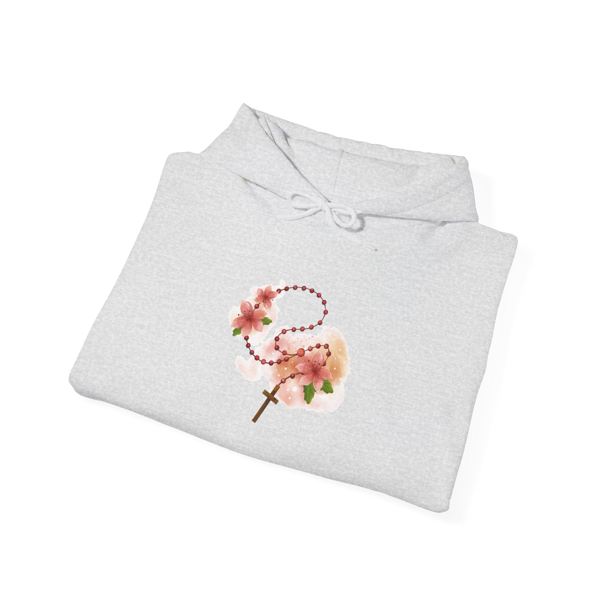 Cherry Blossom With Cross Unisex Hoodies