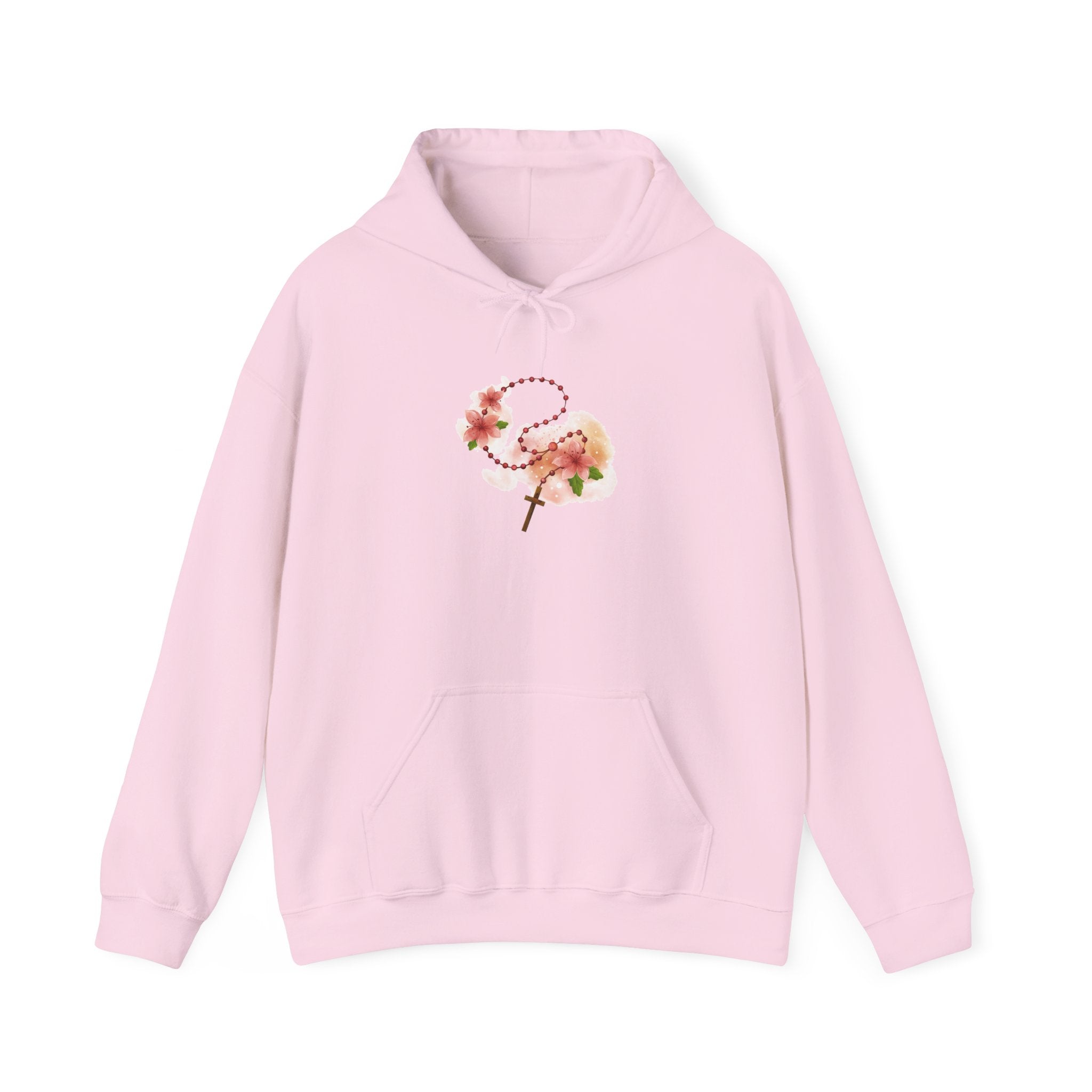 Cherry Blossom With Cross Unisex Hoodies