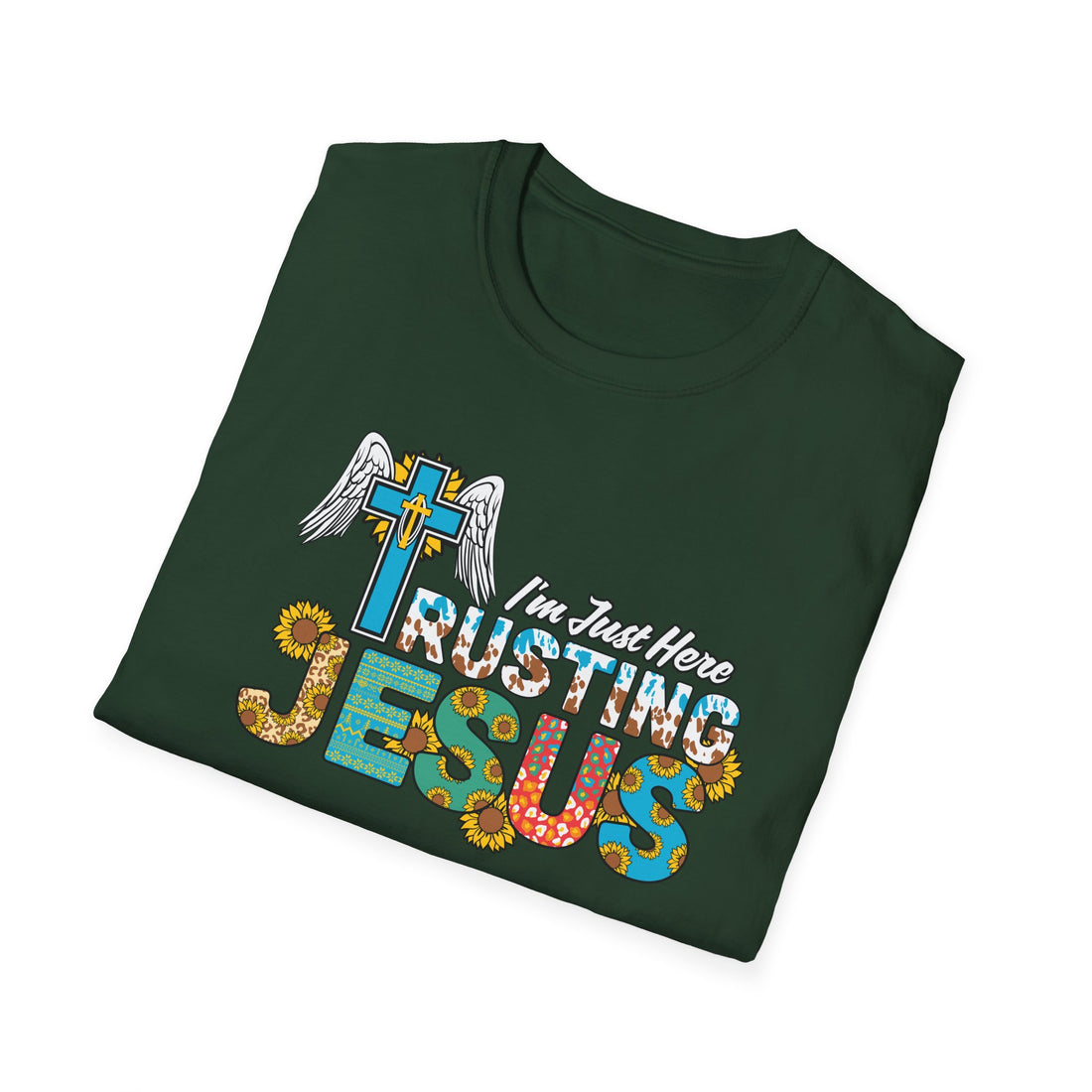 I'm Just Here Rusting Jesus Unisex T-Shirt