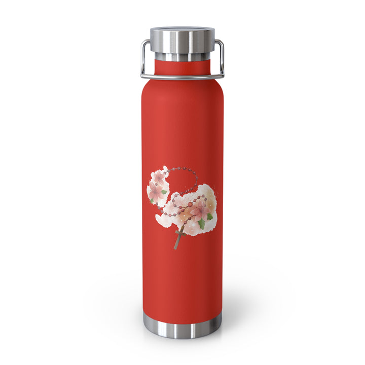 Cherry Blossom With Cross Bottle, 22oz