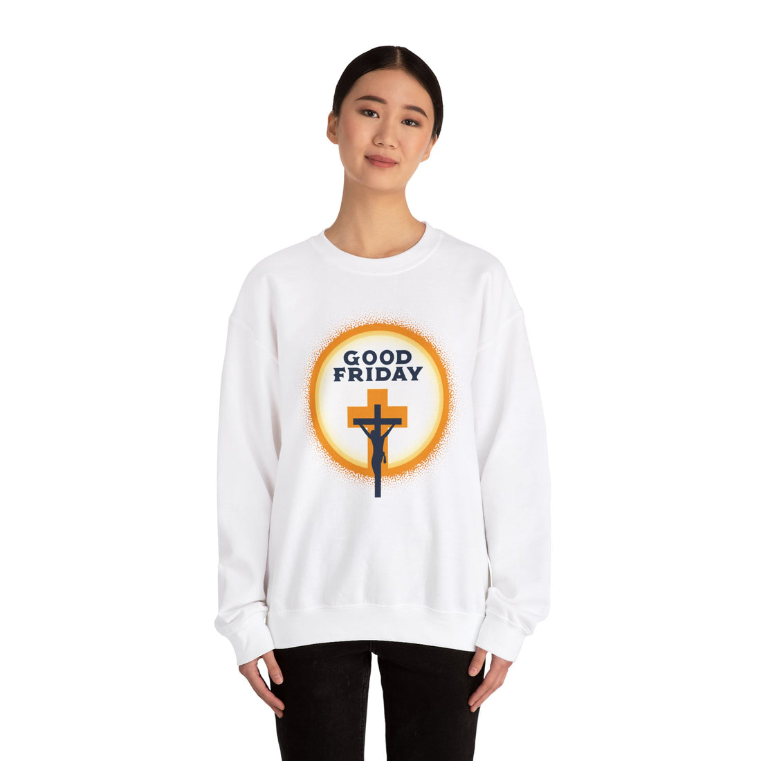 Good Friday With Jesus Cross Sweatshirt