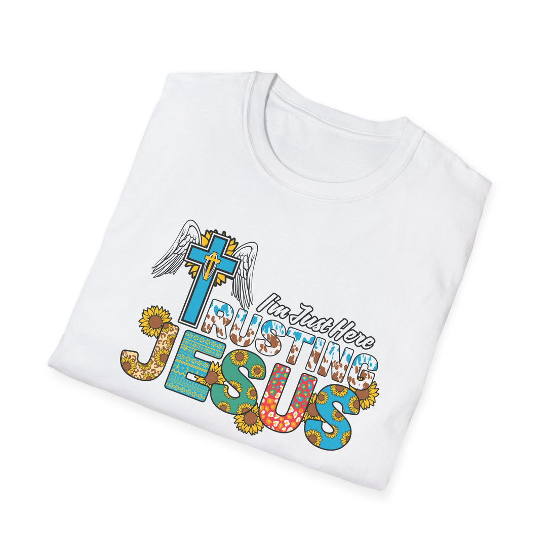 I'm Just Here Rusting Jesus Unisex T-Shirt