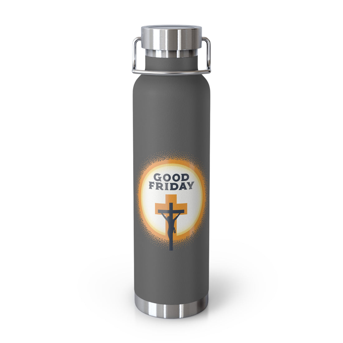 Good Friday With Jesus Cross Bottle, 22oz