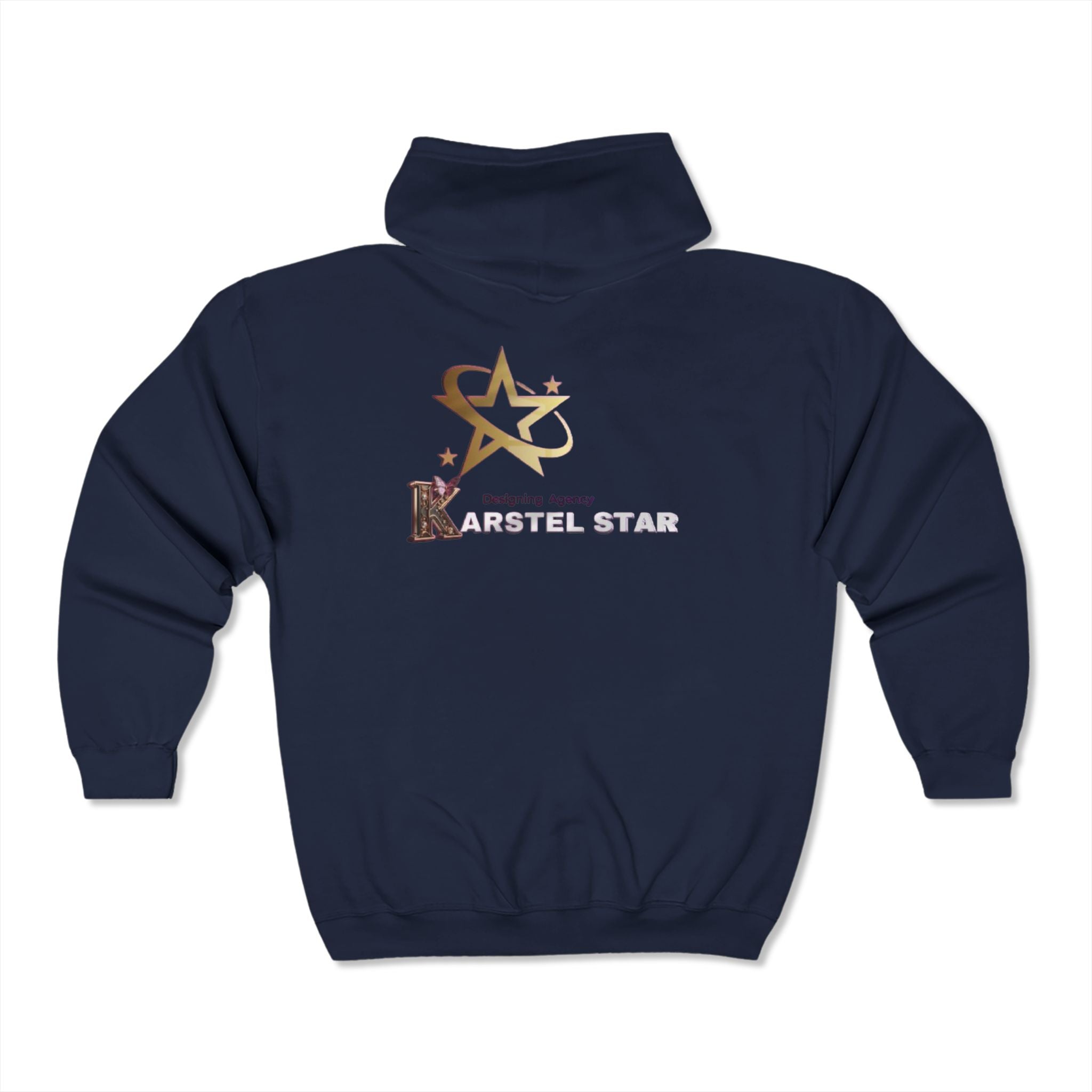 Karstel Unisex Heavy Blend™ Full Zip Hooded Sweatshirt