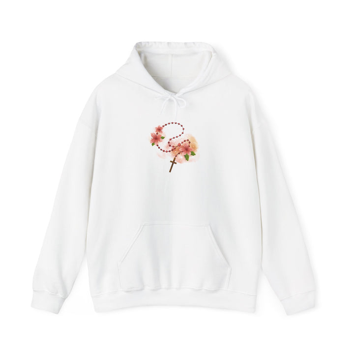 Cherry Blossom With Cross Unisex Hoodies